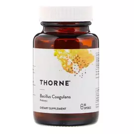 Thorne Research Bacillus Coagulans / Probiotic Bacillus Coagulans, 60 кап від магазину біодобавок nutrido.shop