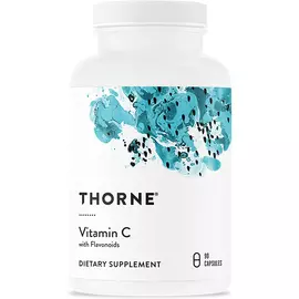 Thorne Research Vitamin C With Flavonoids / Витамин С с флавоноидами 90 капсул в магазине биодобавок nutrido.shop