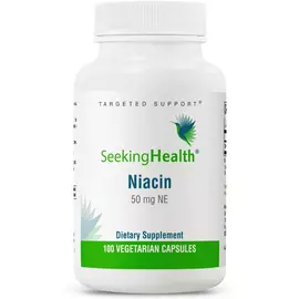 Seeking Health Niacin / Ніацин вітамін Б3 50 мг 100 капсул від магазину біодобавок nutrido.shop