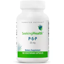 Seeking Health P-5-P Pyridoxal 5-Phosphate / Вітамін Б6 Піридоксаль-5-фосфат 100 капсул від магазину біодобавок nutrido.shop
