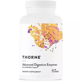 Thorne Research Advanced Digestive Enzymes (formerly Bio-Gest) / Пищеварительные ферменты 180 капсул в магазине биодобавок nutrido.shop