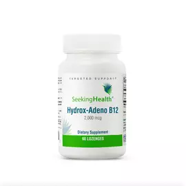 Seeking Health Hydrox-Adeno B12 / Б12 Аденозилкобаламин и Гидроксокобаламин 60 леденцов в магазине биодобавок nutrido.shop