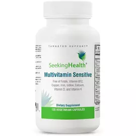 Seeking Health Multivitamin Sensitive / Мультивітаміни для чутливих людей 120 капсул від магазину біодобавок nutrido.shop