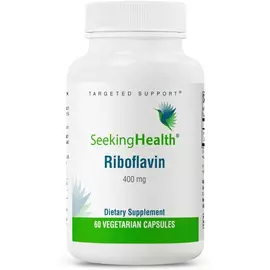 Seeking Health Riboflavin / Вітамін Б2 Рибофлавін 400 мг 60 капсул від магазину біодобавок nutrido.shop