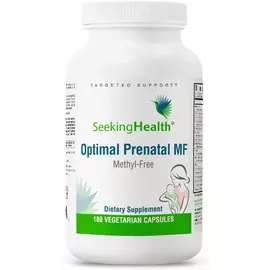 Seeking Health Optimal Prenatal MF / Комплекс витаминов для беременных без метилов 180 капс в магазине биодобавок nutrido.shop