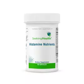 Seeking Health Histamine Nutrients (Formerly Histamine Block Plus) / Блокування гістаміну+ ДАО 5.000 60 капсул від магазину біодобавок nutrido.shop