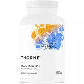 Thorne Research Men's Multi 50+ / Мультивитамины для мужчин 50+ 180 капсул в магазине биодобавок nutrido.shop