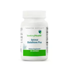Seeking Health Optimal Glutathione Plus / Глутатіон із кофакторами 60 пастилок від магазину біодобавок nutrido.shop