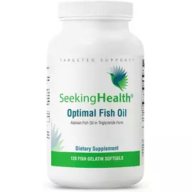 Seeking Health Optimal Fish Oil / Оптимальный рыбий жир из минтая 120 капсул в магазине биодобавок nutrido.shop