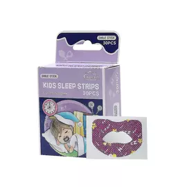 Sleep Strips Baby / Полоски для обеспечения носового дыхания во сне детские 30 шт. в магазине биодобавок nutrido.shop