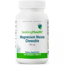 Seeking Health Magnesium Chewable (Formerly Magnesium Malate Chewable) / Магній малат жувальний 100 шт. від магазину біодобавок nutrido.shop
