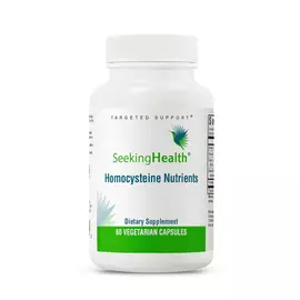 Seeking Health Homocysteine Nutrients (Formerly HomocysteX Plus) / Здоровый уровень гомоцистеина 60к в магазине биодобавок nutrido.shop