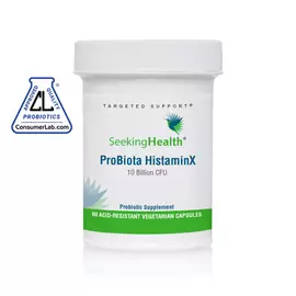 Seeking Health ProBiota HistaminX / Пробиотики без гистамина 60 капсул в магазине биодобавок nutrido.shop