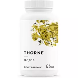 Thorne Research D-5000, 60 капсул Вітамін Д від магазину біодобавок nutrido.shop