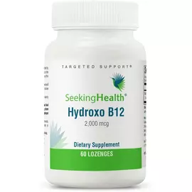 Seeking Health Hydroxo B12 / Вітамін Б12 Гідроксікобаламін 60 пастилок від магазину біодобавок nutrido.shop