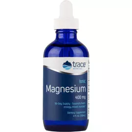 Магній іонний рідкий 400 мг 118 мл / Ionic Magnesium, Trace Minerals від магазину біодобавок nutrido.shop