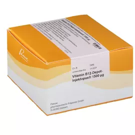 Гидроксикобаламин (витамин B12 / Б12 1500 мкг в 1 ампуле) Injektopas Германия 1шт=1ампула від магазину біодобавок nutrido.shop
