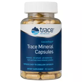 Trace Minerals ConcenTrace Capsules / Полный комплекс ионных микроэлементов 90 капсул в магазине биодобавок nutrido.shop