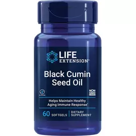 Life Extension Black Cumin Seed Oil / Олія насіння чорного кмину 60 капсул від магазину біодобавок nutrido.shop