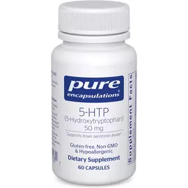 Pure Encapsulations 5-HTP Hydroxytryptophan / 5-гидрокситриптофан 50 мг 60 капсул в магазине биодобавок nutrido.shop