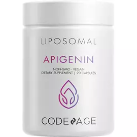 CodeAge Liposomal Apigenin / Апігенін ліпосомальний — антиоксидант, онкопротекція 90 капсул в магазине биодобавок nutrido.shop