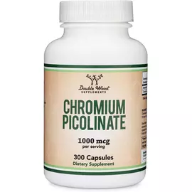 Double Wood Chromium Picolinate / Хром піколінат 300 капсул в магазине биодобавок nutrido.shop