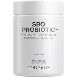 CodeAge SBO Probiotic + 50 Billion CFU / Ґрунтові пробіотики 50 млрд КУО 90 капсул від магазину біодобавок nutrido.shop