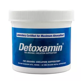 Detoxamin 1000MG / Детоксамін супозиторії з ЕДТА 30 шт. від магазину біодобавок nutrido.shop