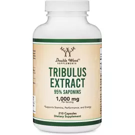 Double Wood Tribulus Terrestris / Трибулус террестріс 500 мг 210 капсул від магазину біодобавок nutrido.shop