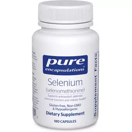 Pure Encapsulations Selenium Selenomethionine / Селен (Селенометіонін) 180 капсул від магазину біодобавок nutrido.shop