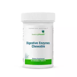 Seeking Health Digestive Enzymes Chewable / Травні ферменти 60 жувальних таблеток від магазину біодобавок nutrido.shop