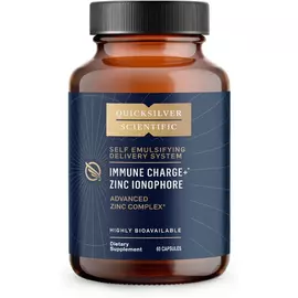 Quicksilver Scientific Immune Charge Zinc Ionophore / Підтримка імунітету з цинком 60 капсулл від магазину біодобавок nutrido.shop