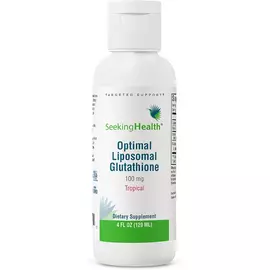 Seeking Health Optimal Liposomal Glutathione Tropical / Ліпосомальний глутатіон тропічний смак 120 мл від магазину біодобавок nutrido.shop