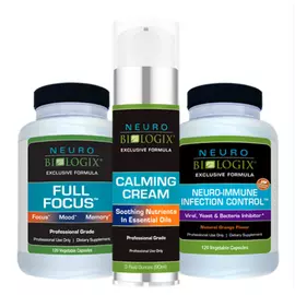 Neurobiologix Back to School Bundle / Пакет «Знову до школи» підтримка пам'яті та уваги 3 шт. від магазину біодобавок nutrido.shop