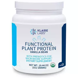 Klaire Plant Protein Vanilla Bean / Функциональный растительный протеин ванильный вкус 551гр від магазину біодобавок nutrido.shop