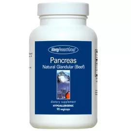 Allergy Research Pancreas Beef / Поджелудочная железа (говядина)  90 вегетарианских капс від магазину біодобавок nutrido.shop