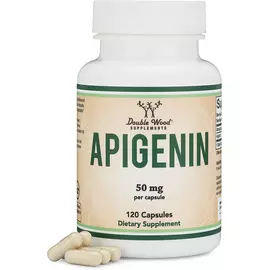 Double Wood Apigenin / Апігенін 50 мг 120 капсул від магазину біодобавок nutrido.shop
