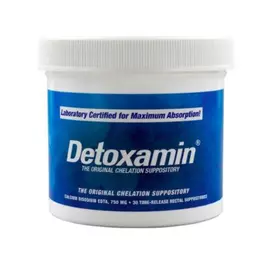 Detoxamin 750MG / Детоксамін супозиторії з ЕДТА 30 шт. від магазину біодобавок nutrido.shop
