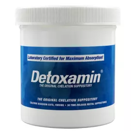 Detoxamin 1500MG / Детоксамин супозиторії з ЕДТА 30 шт. від магазину біодобавок nutrido.shop