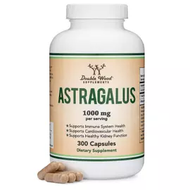 Double Wood Astragalus / Астрагал 1000 мг 300 капсул від магазину біодобавок nutrido.shop