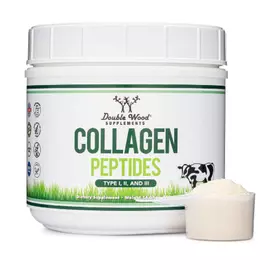 Double Wood Collagen Peptides Protein Powder / Пептиди колагену 1, 2 та 3 типу 456 г від магазину біодобавок nutrido.shop