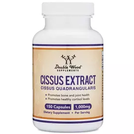 Double Wood Cissus Extract / Екстракт циссуса підтримка здоров'я суглобів 150 капсул від магазину біодобавок nutrido.shop