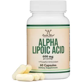 Double Wood Alpha Lipoic Acid / Альфа-ліпоєва кислота 60 капсул від магазину біодобавок nutrido.shop
