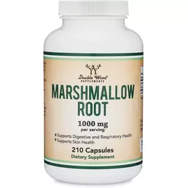 Double Wood Marshmallow Root / Корінь алтея загоєння слизистих оболонок 210 капсул від магазину біодобавок nutrido.shop