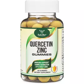 Double Wood Quercetin + Zinc / Кверцетин + цинк 60 жувальних цукерок від магазину біодобавок nutrido.shop