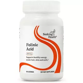 Seeking Health Folinic Acid Lozenge / Фолінова кислота 60 льодяників від магазину біодобавок nutrido.shop