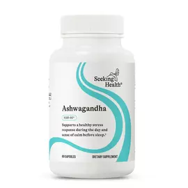 Seeking Health Ashwagandha KSM-66 / Ашваганда 467 мг 60 капсул від магазину біодобавок nutrido.shop