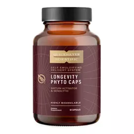 Quicksilver Scientific Longevity Phyto Caps / Антивікова формула для підтримки здорового старіння 60 капсул від магазину біодобавок nutrido.shop