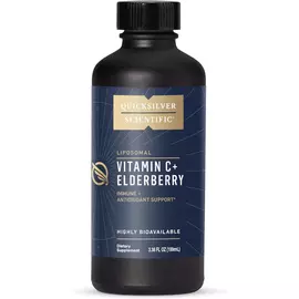 Quicksilver Scientific Vitamin C+ Elderberry / Вітамін С ліпосомальний + екстракт бузини 100 мл від магазину біодобавок nutrido.shop