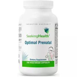 Seeking Health Optimal Prenatal / Комплекс вітамінів для вагітних 240 капсул від магазину біодобавок nutrido.shop